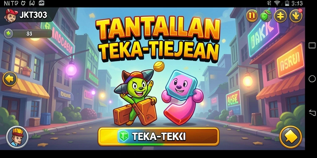 Tampilan antarmuka interaktif dan seru dari JKT303.