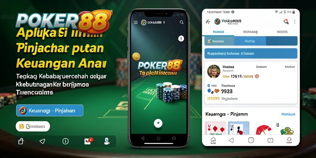Tampilan antarmuka POKER88 yang modern dan user-friendly.